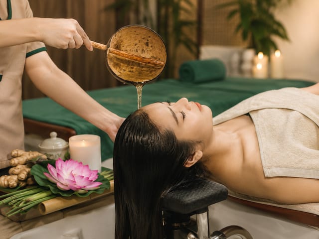 Gội đầu dưỡng sinh tại Cenni Spa Hà Tĩnh