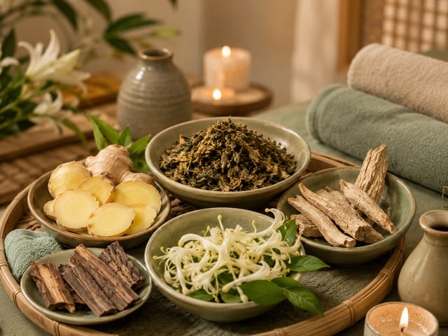 Thảo dược thuần dùng tại Cenni Spa